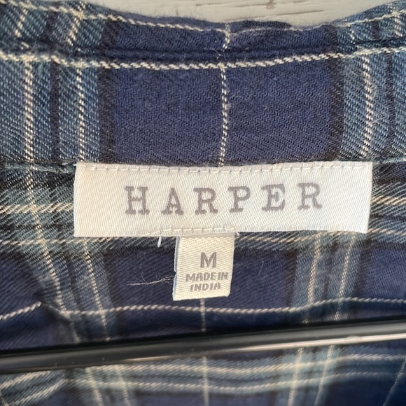 Plaid Francesca’s Top - Picture 3 of 6